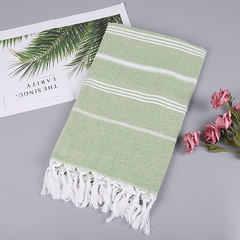 Turkish Blend Fringed Beach Towel
