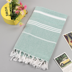 Turkish Blend Fringed Beach Towel
