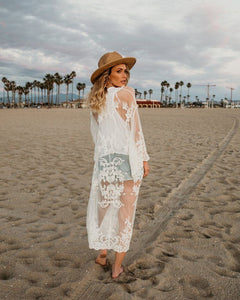 Breezy Mesh Beach Cover up