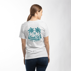 Under the Palms Tee – Teal