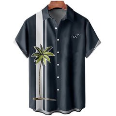 Tropical 3D Coconut Tree Hawaiian Shirt