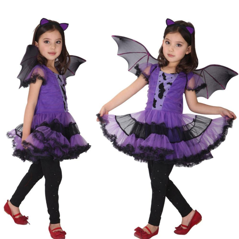 Purple Fairy Costume Dress