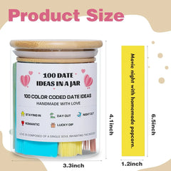 100 Creative Date Ideas Jar