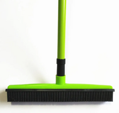 Pet Hair Removal Broom Mop — Hands-Free Fur Cleaner for All Floors