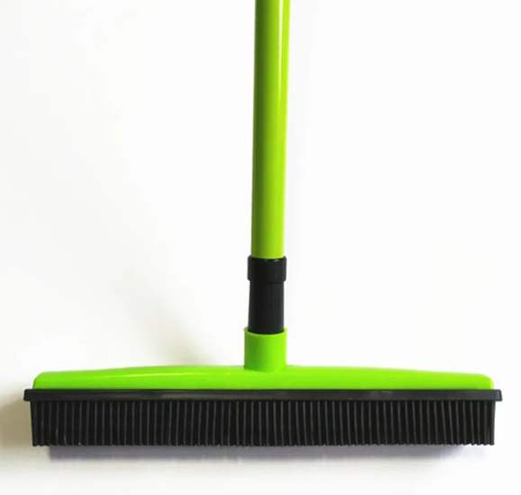 Pet Hair Removal Broom Mop — Hands-Free Fur Cleaner for All Floors