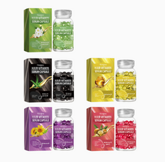 Hair Care Capsules for Smooth, Shiny, Frizz Control