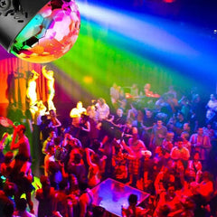 LED RGB Magic Ball Party Light with Remote Control