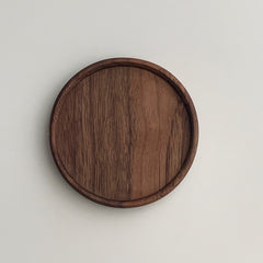 Eco Chic Walnut Wood Coaster