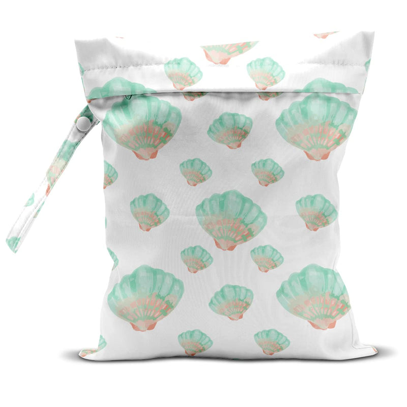 zcyxuuw Wet Bag Wet Dry Bag Wet Bag for Swimsuit Travel Beach Pool Diapers Dirty Yoga Gym Clothes Makeup Bag Beach Wedding Supplies Waterproof Reusable Shell Pearl Starfish Whale