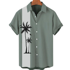 Tropical 3D Coconut Tree Hawaiian Shirt