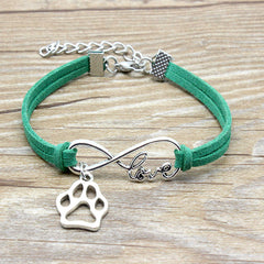 Hand-woven Infinite Love Pet Bracelet