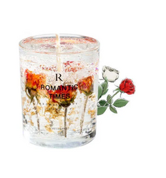 Elegant Floral Jelly Candles