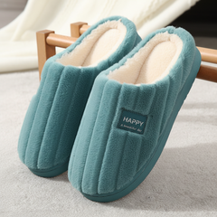 Cozy Cotton Plush Slippers