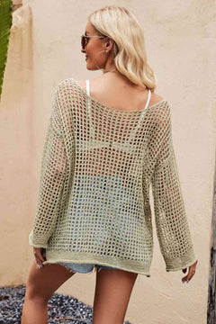 Natty Openwork Cover-up-