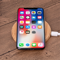 Bamboo Wood Wireless Charger and Charging Base