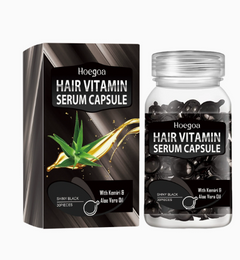 Hair Care Capsules for Smooth, Shiny, Frizz Control
