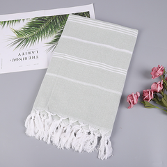 Turkish Blend Fringed Beach Towel