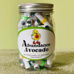 Daily Uplift Glass Affirmation Jar