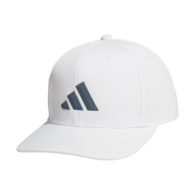 Adidas Men's 3-Stripe Snapback Hat 2.0 - White/Grey