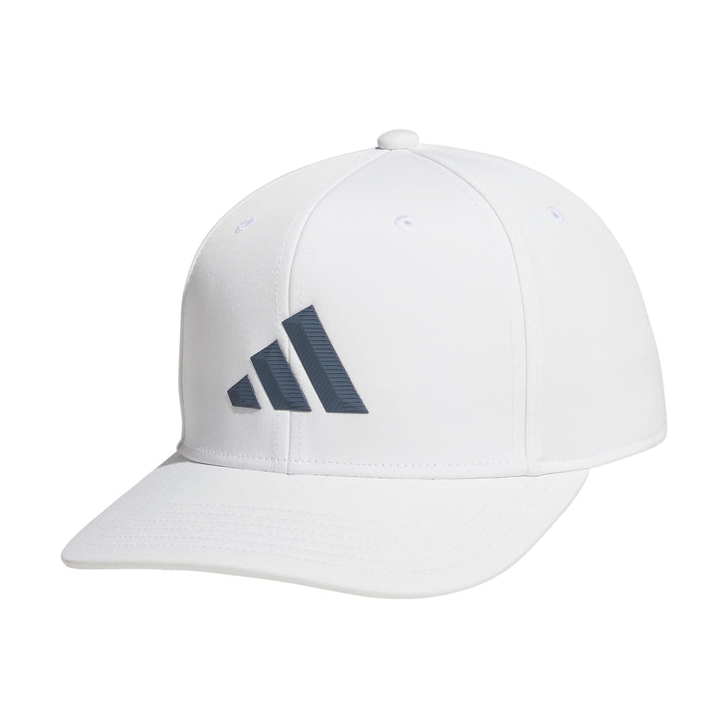 Adidas Men's 3-Stripe Snapback Hat 2.0 - White/Grey