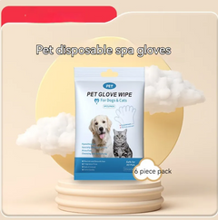 Pet Cleaning Gloves & Wipes — Gentle Grooming Essentials for Dogs & Cats