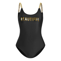 One-Piece Swimsuit and Bodysuit Set