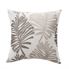 Leafy Linen Luxury Pillow Cover