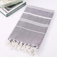 Turkish Blend Fringed Beach Towel