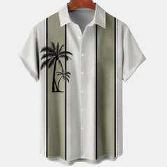 Tropical 3D Coconut Tree Hawaiian Shirt