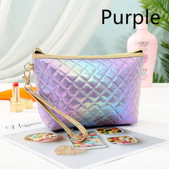 Elegant Laser PU Makeup Bag