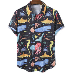 Tropical 3D Coconut Tree Hawaiian Shirt
