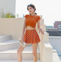 Bikini Swimsuit with Skirt