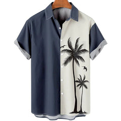 Tropical 3D Coconut Tree Hawaiian Shirt