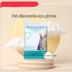Pet Cleaning Gloves & Wipes — Gentle Grooming Essentials for Dogs & Cats