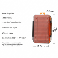 Rugged Double-Face Tackle Organizer
