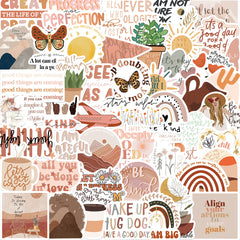 Boho Artistic Decal Variety Pack
