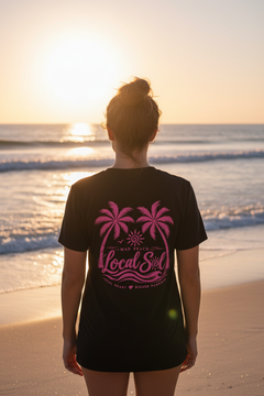Under the Palms Tee Pink