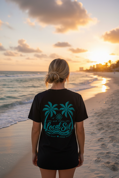 Under the Palms Tee Teal