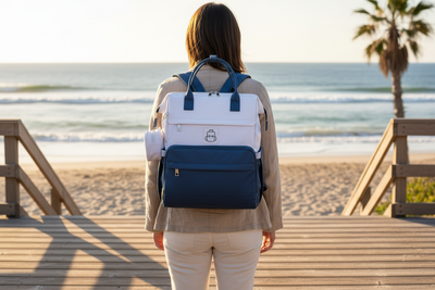 Waterproof Backpack Lifestyle with Person